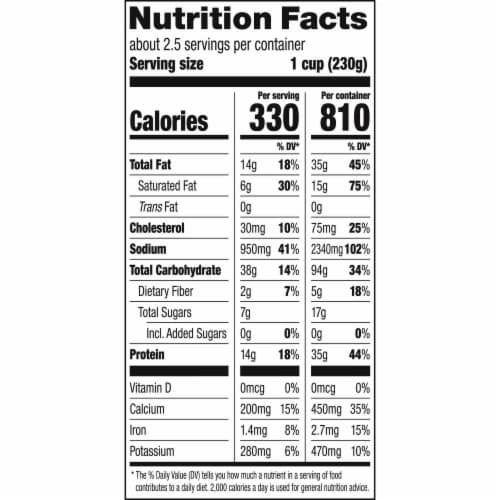 Hormel® Macaroni And Cheese Pasta Perspective: top