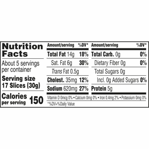 Hormel® Cup N' Crisp Bold Pepperoni Perspective: top