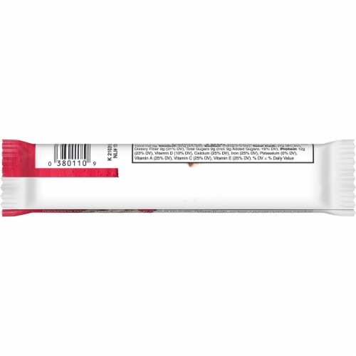 Kellogg's Special K Bar Strawberry Protein Bar Perspective: top