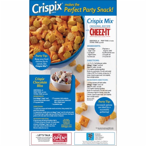 Kellogg's® Crispix Original Cereal Perspective: top