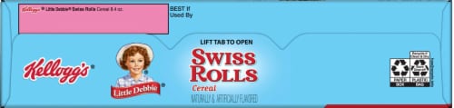 Little Debbie Swiss Rolls Cereal Perspective: top