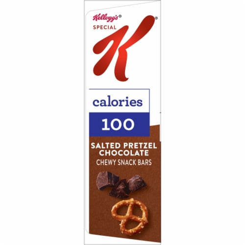 Kellogg's Special K Salted Pretzel Chocolate Chewy Snack Bars Perspective: top