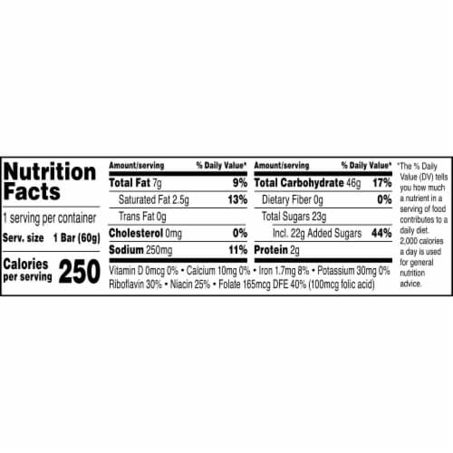 Kellogg's Rice Krispies Treats M&M's Minis Marshmallow Treat Bars Perspective: top