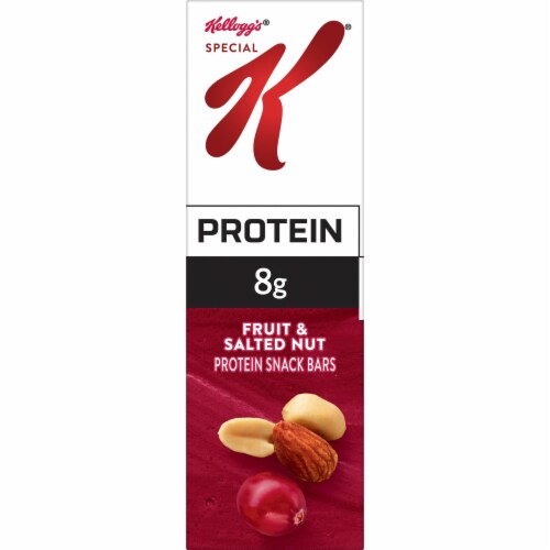 Kellogg's Special K Fruit and Salted Nut Protein Energy Bars Perspective: top