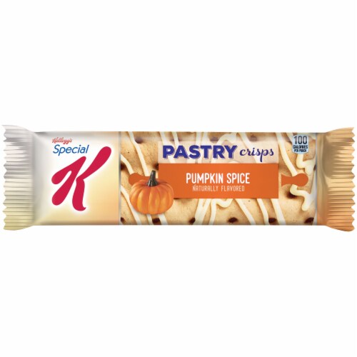 Special K Limited Batch Pumpkin Spice Pastry Chips 6 Count Perspective: top
