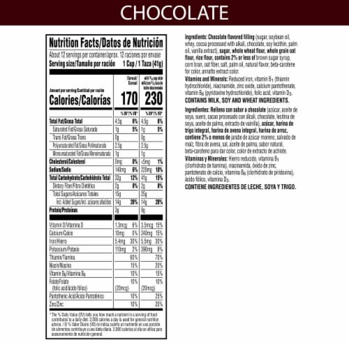Kellogg's® Krave Chocolate Family Size Cereal Perspective: top
