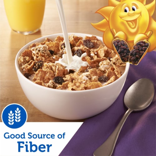 Kellogg's® Raisin Bran Crunch Family Size Cereal Perspective: top