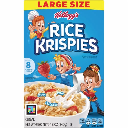 Kellogg's® Rice Krispies Large Size Cereal Perspective: top