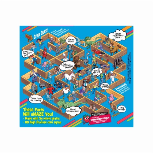 Pop-Tarts Frosted Brown Sugar Crisps Baked Snack Bars Perspective: top