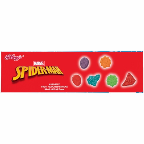 Kellogg's® Marvel Spider-Man Assorted Fruit Flavored Snacks Perspective: top