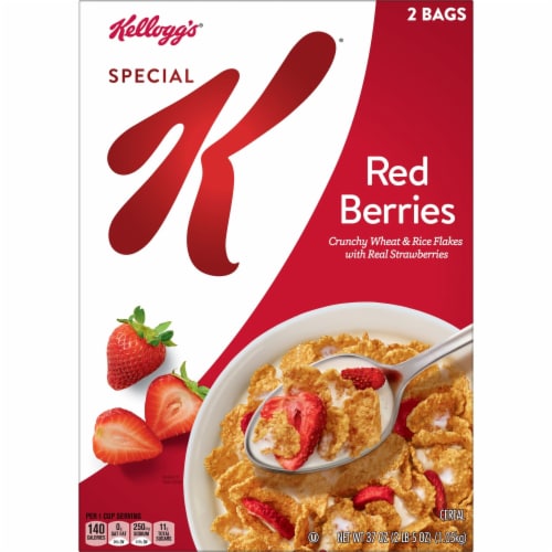 Kellogg's Special K Red Berries Breakfast Cereal Perspective: top