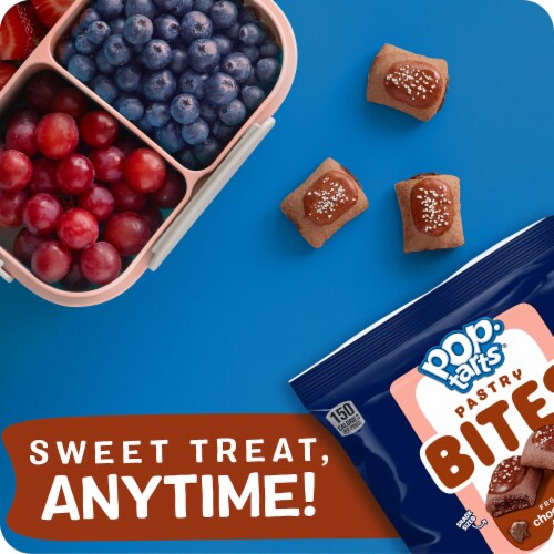 Pop-Tarts Frosted Chocolatey Fudge Baked Pastry Bites Perspective: top