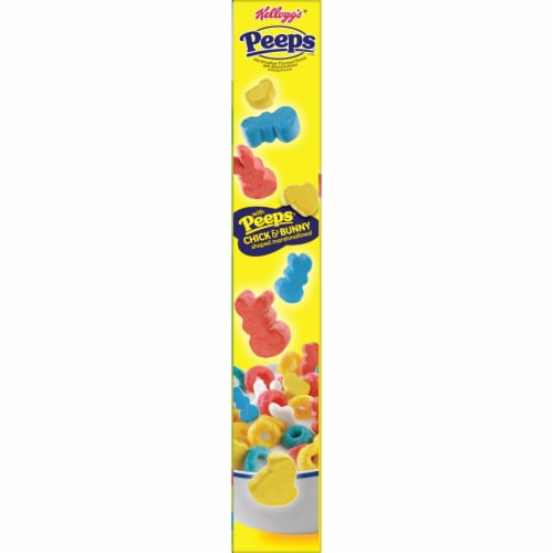 Kellogg's Peeps Original with Marshmallows Breakfast Cereal Perspective: top