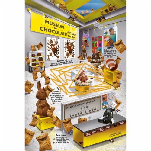 Kellogg's Krave Chocolate Chip Cookie Dough Breakfast Cereal Perspective: top