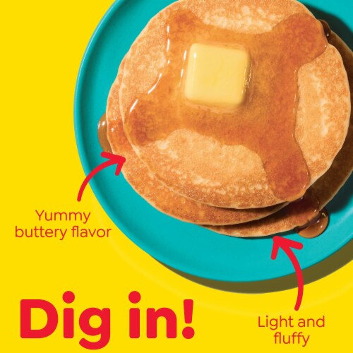 Kellogg's® Eggo® Buttermilk Frozen Pancakes Perspective: top