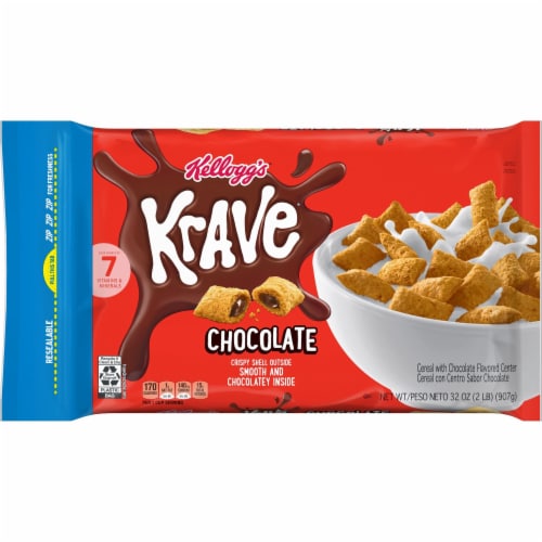 Kellogg's® Krave Chocolate Cereal Perspective: top