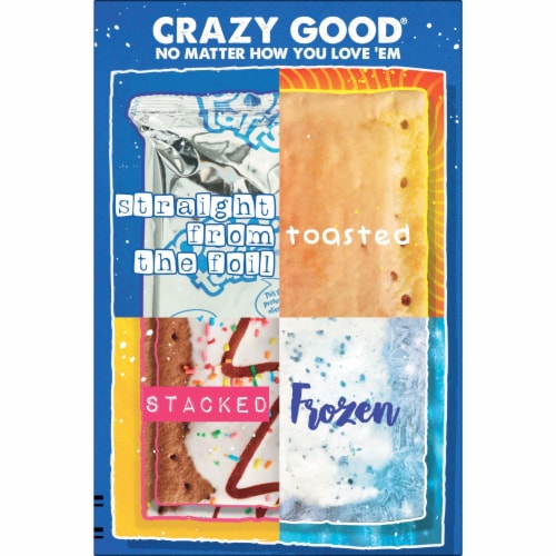 Pop-Tarts Frosted Crisp Apple Toaster Pastries Value Pack Perspective: top