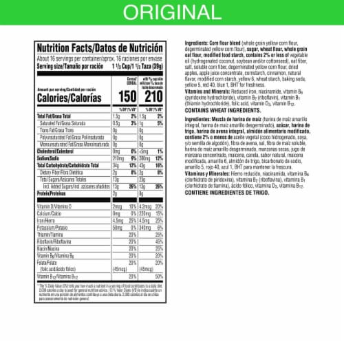 Kellogg's® Apple Jacks Giant Size Cereal Perspective: top