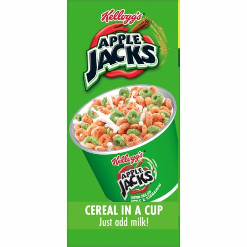 Kellogg's® Apple Jacks Cereal Cups Perspective: top