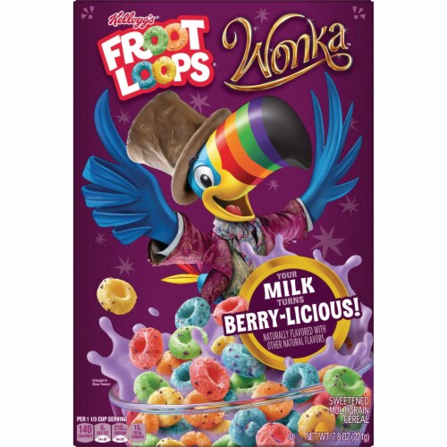 Kellogg's® Froot Loops Berry-licious Cereal Perspective: top
