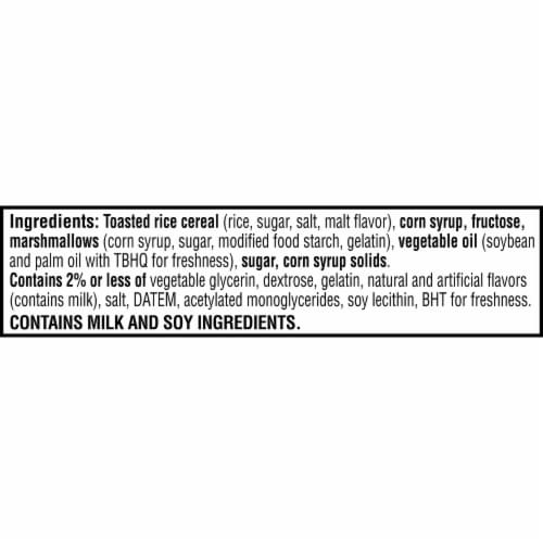 Kellogg's Rice Krispies Treats Homestyle Original Crispy Marshmallow Squares Perspective: top