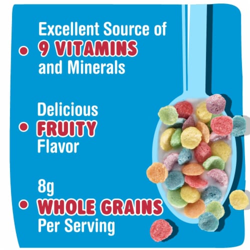 Kellogg's® Rainbow Krispies Fruity Flavor Cereal Perspective: top