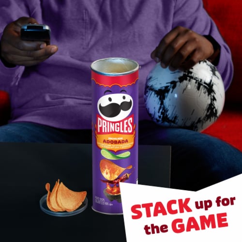 Pringles® Enchilada Adobada Potato Crisps Chips Perspective: top