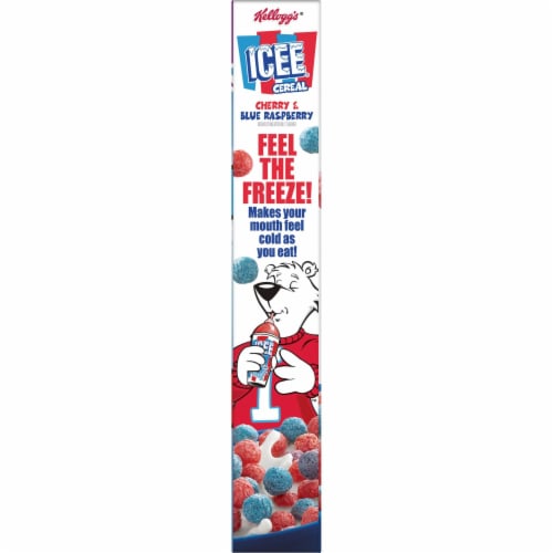 Kellogg's® Licensed Brand Cherry and Blue Raspberry Cereal Perspective: top