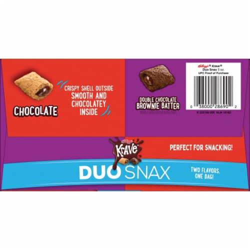 Kellogg's® Krave Duo Snax Cereal Snacks Perspective: top