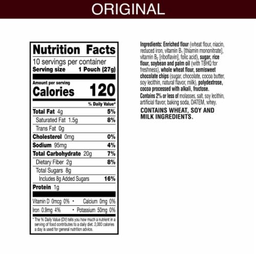 Kellogg's® Krave Chocolate Mini Crispy Cereal Snacks Perspective: top