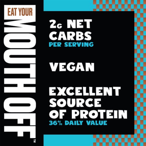 Eat Your Mouth Off Chocolate Vegan Protein Cereal Perspective: top