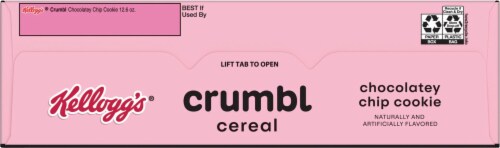 Kellogg's® Crumbl Chocolatey Chip Cookie Cereal Perspective: top