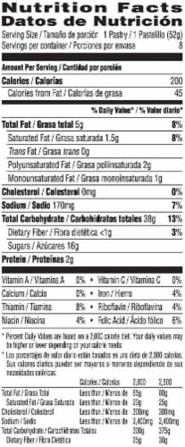 Pop-Tarts Breakfast Toaster Pastries Perspective: top