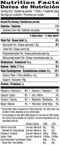 Pop-Tarts Toaster Pastries Perspective: top