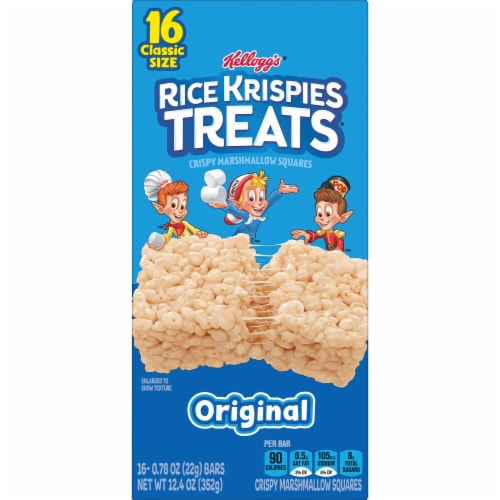 Rice Krispies Treats Original Value Pack Crispy Marshmallow Squares Perspective: top