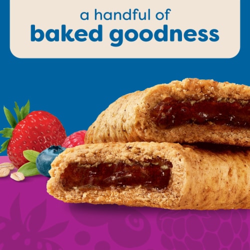 Nutri-Grain® Mixed Berry Breakfast Bars Perspective: top