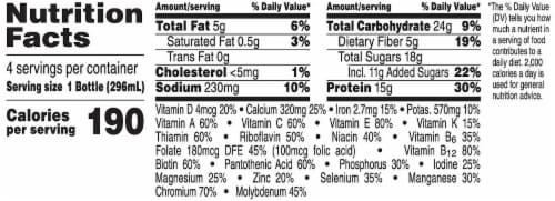 Kellogg's Special K Protein Shakes Milk Chocolate Perspective: top