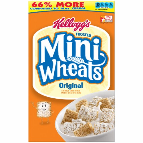Kellogg's Frosted Mini-Wheats Original Cereal Perspective: top
