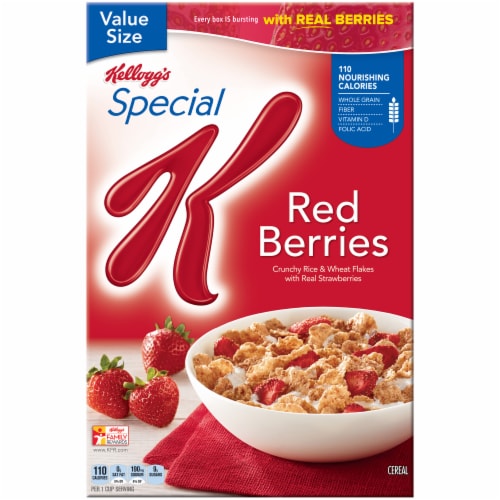 Kellogg's Special K Red Berries Cereal Perspective: top