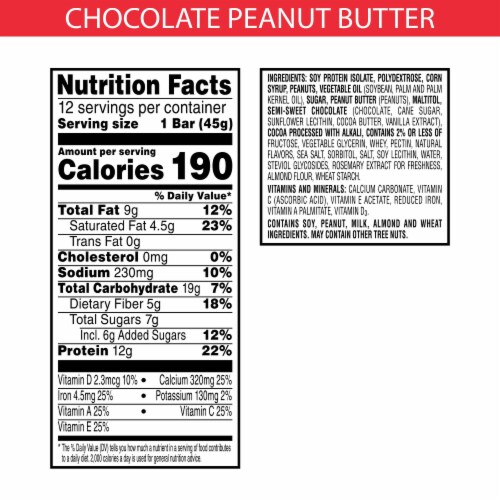 Special K® Bar Chocolate Peanut Butter Value Size Protein Meal Bars Perspective: top