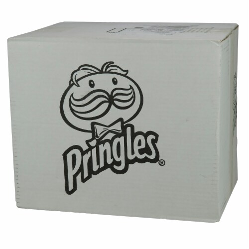 Pringles Cheddar Cheese Potato Chips 1.41 oz KEE84716 Perspective: top