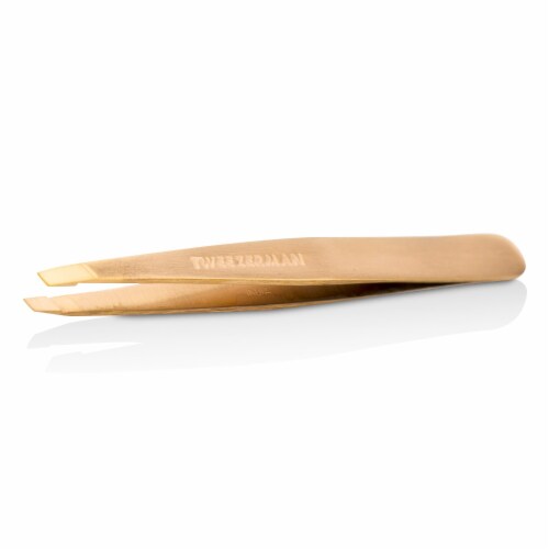 Tweezerman Slant Tweezer - Rose Gold Perspective: top