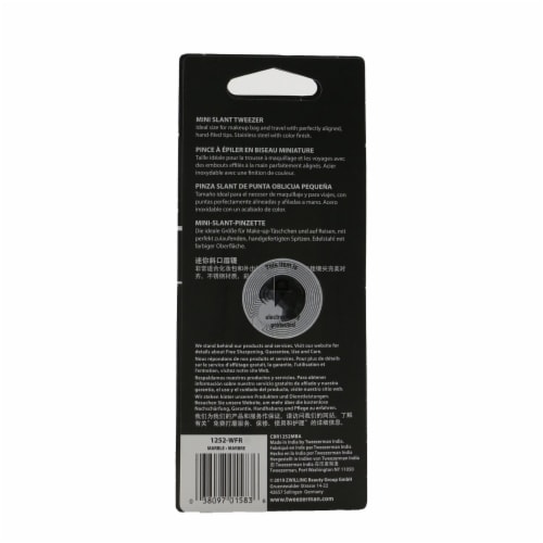 Tweezerman® Mini Slant Tweezer Perspective: top