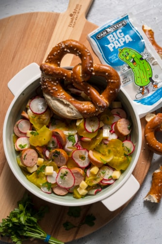 Van Holten's™ Big Papa™ Dill Pickle Pouch Perspective: top
