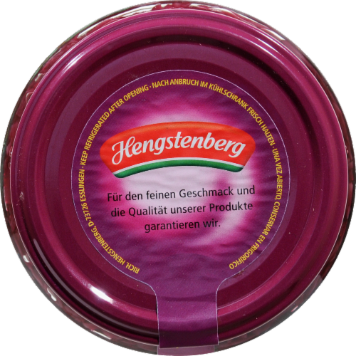 Hengstenberg Traditional Red Cabbage With Apples Perspective: top