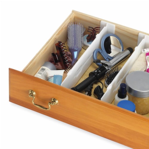 Adjustable 2 Piece Drawer Organizer Set