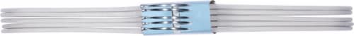 Whitmor Spacemaker Suit Hangers - Gray Perspective: top