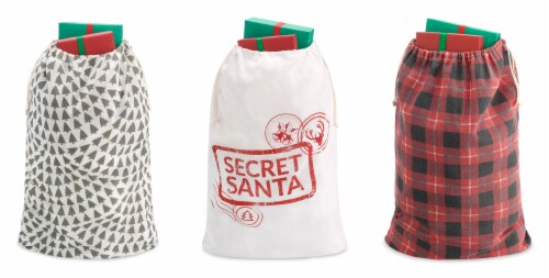 Whitmor Christmas Storage Sack - Assorted Perspective: top