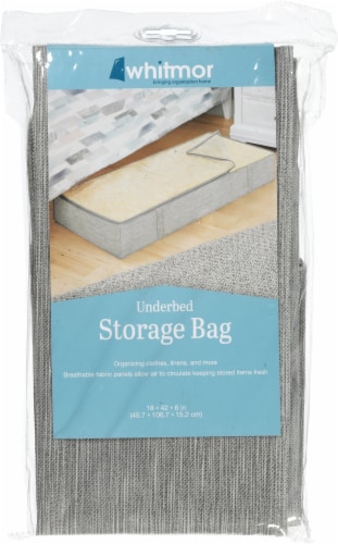 Whitmor Underbed Storage Bag - Space Dyed Perspective: top