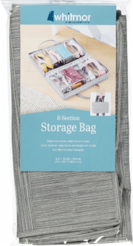 Whitmor Shoe and Clutch Underbed Storage Bag - Space Dyed Perspective: top